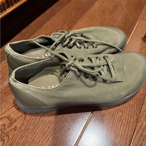 Nobull Olive Green Canvas Men's sneakers
